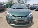 2016 Toyota Corolla L Green vin: 2T1BURHEXGC728619