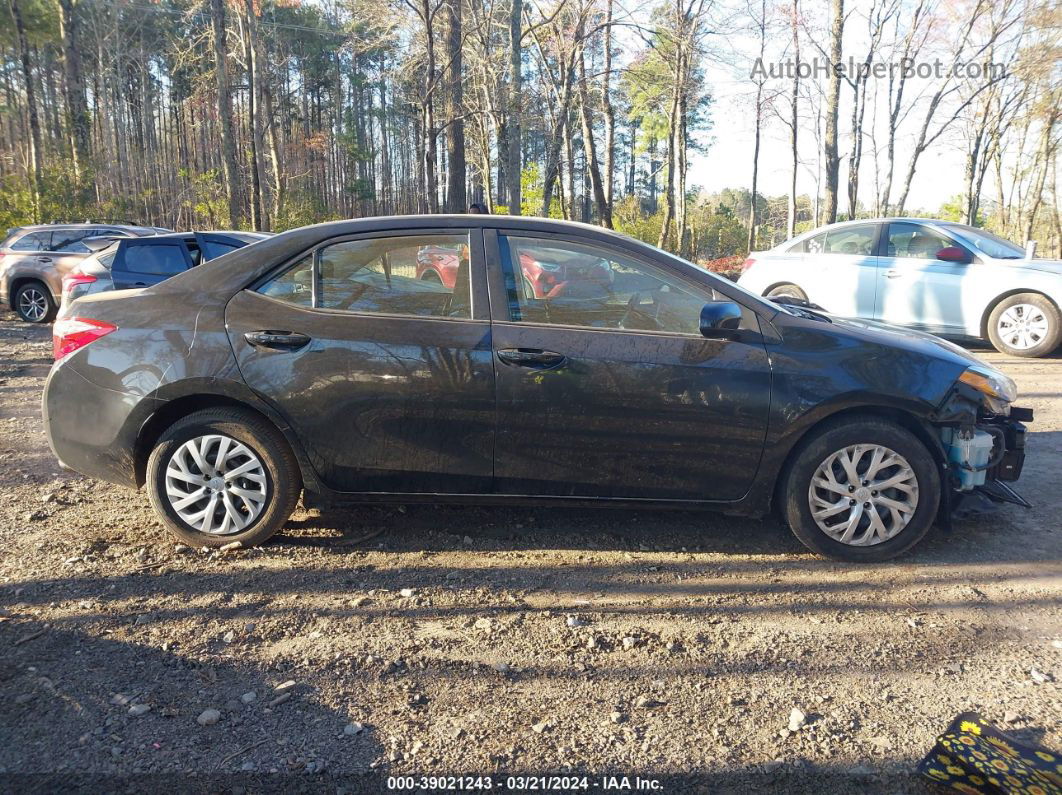 2017 Toyota Corolla Le Black vin: 2T1BURHEXHC749603