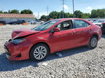 2017 Toyota Corolla L Maroon vin: 2T1BURHEXHC751187