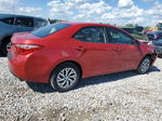 2017 Toyota Corolla L Maroon vin: 2T1BURHEXHC751187