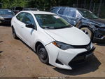 2017 Toyota Corolla L/le/xle/se White vin: 2T1BURHEXHC769771