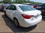 2017 Toyota Corolla L/le/xle/se White vin: 2T1BURHEXHC769771