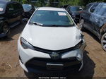 2017 Toyota Corolla L/le/xle/se White vin: 2T1BURHEXHC769771