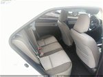 2017 Toyota Corolla Le White vin: 2T1BURHEXHC772105