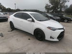 2017 Toyota Corolla Le White vin: 2T1BURHEXHC772105