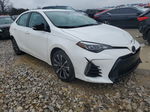 2017 Toyota Corolla L White vin: 2T1BURHEXHC782875