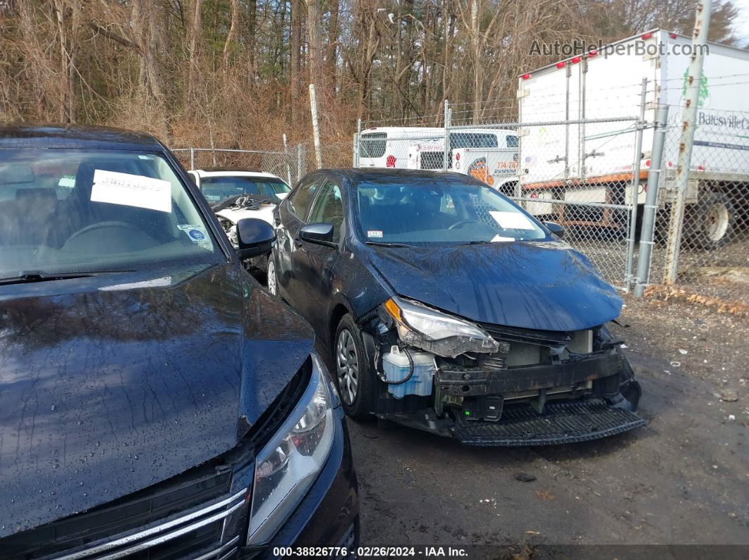 2017 Toyota Corolla Le Blue vin: 2T1BURHEXHC793858