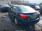 2017 Toyota Corolla Le Blue vin: 2T1BURHEXHC793858