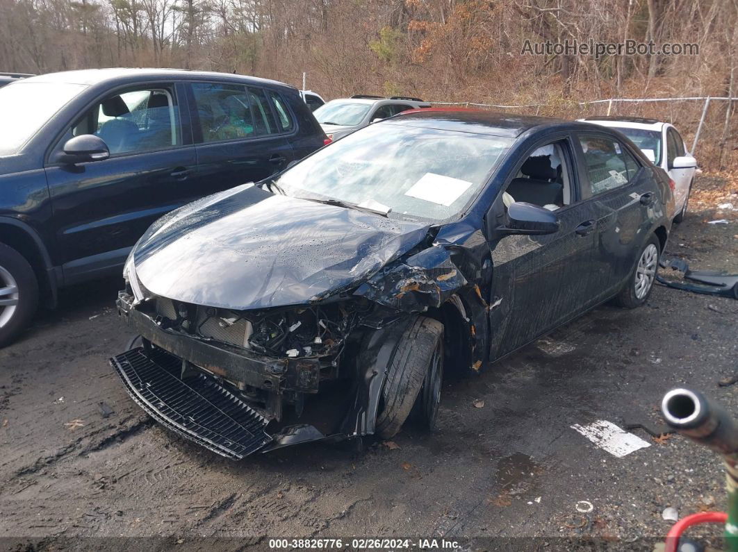 2017 Toyota Corolla Le Blue vin: 2T1BURHEXHC793858