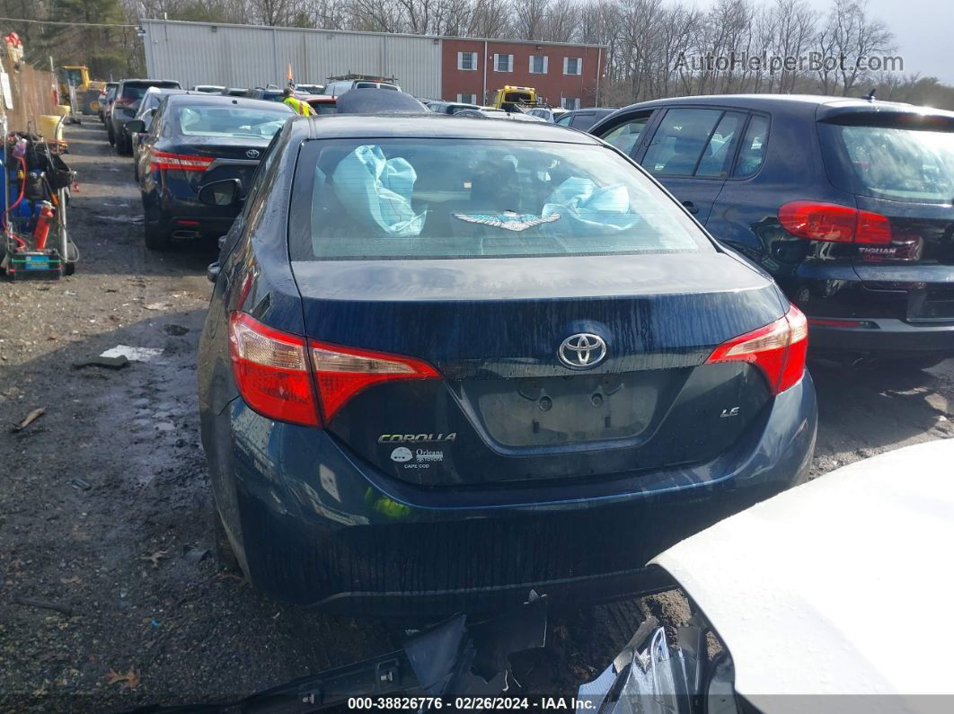 2017 Toyota Corolla Le Синий vin: 2T1BURHEXHC793858