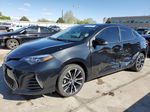 2017 Toyota Corolla L Black vin: 2T1BURHEXHC803174