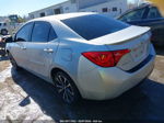 2017 Toyota Corolla Se Silver vin: 2T1BURHEXHC812120