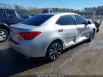 2017 Toyota Corolla Se Silver vin: 2T1BURHEXHC812120