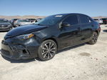 2017 Toyota Corolla L Black vin: 2T1BURHEXHC889392