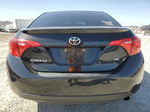 2017 Toyota Corolla L Black vin: 2T1BURHEXHC889392