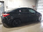 2017 Toyota Corolla L Black vin: 2T1BURHEXHC904456