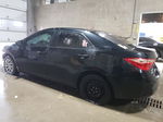 2017 Toyota Corolla L Black vin: 2T1BURHEXHC904456