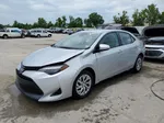 2017 Toyota Corolla L Silver vin: 2T1BURHEXHC907244