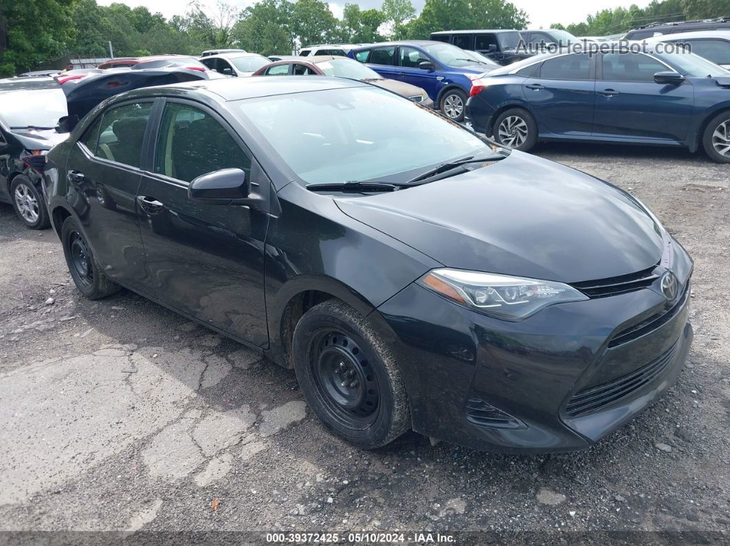 2017 Toyota Corolla Le Black vin: 2T1BURHEXHC924139