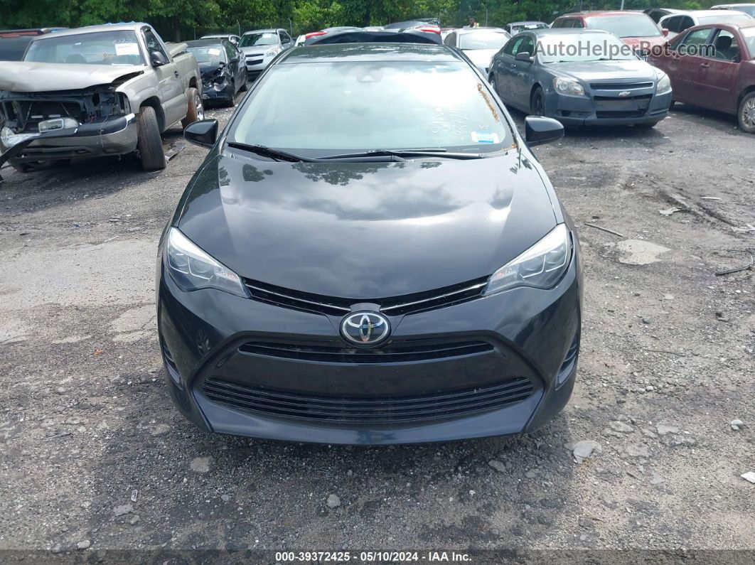 2017 Toyota Corolla Le Black vin: 2T1BURHEXHC924139