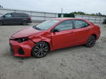 2017 Toyota Corolla L Red vin: 2T1BURHEXHC927137