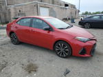 2017 Toyota Corolla L Красный vin: 2T1BURHEXHC927137