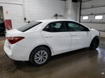 2017 Toyota Corolla L White vin: 2T1BURHEXHC927512