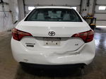 2017 Toyota Corolla L White vin: 2T1BURHEXHC927512