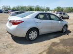 2017 Toyota Corolla L Silver vin: 2T1BURHEXHC941880