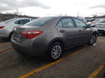 2017 Toyota Corolla L Brown vin: 2T1BURHEXHC960493