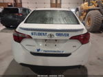 2019 Toyota Corolla Se White vin: 2T1BURHEXKC127736