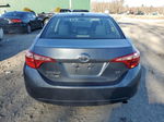 2019 Toyota Corolla L Gray vin: 2T1BURHEXKC134315