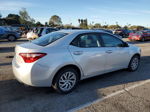 2019 Toyota Corolla L Silver vin: 2T1BURHEXKC149672