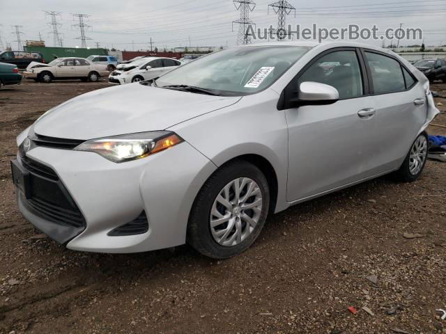 2019 Toyota Corolla L Серебряный vin: 2T1BURHEXKC167167