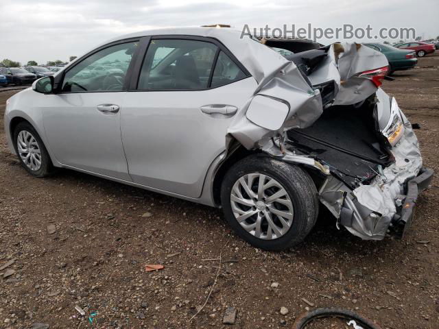 2019 Toyota Corolla L Silver vin: 2T1BURHEXKC167167