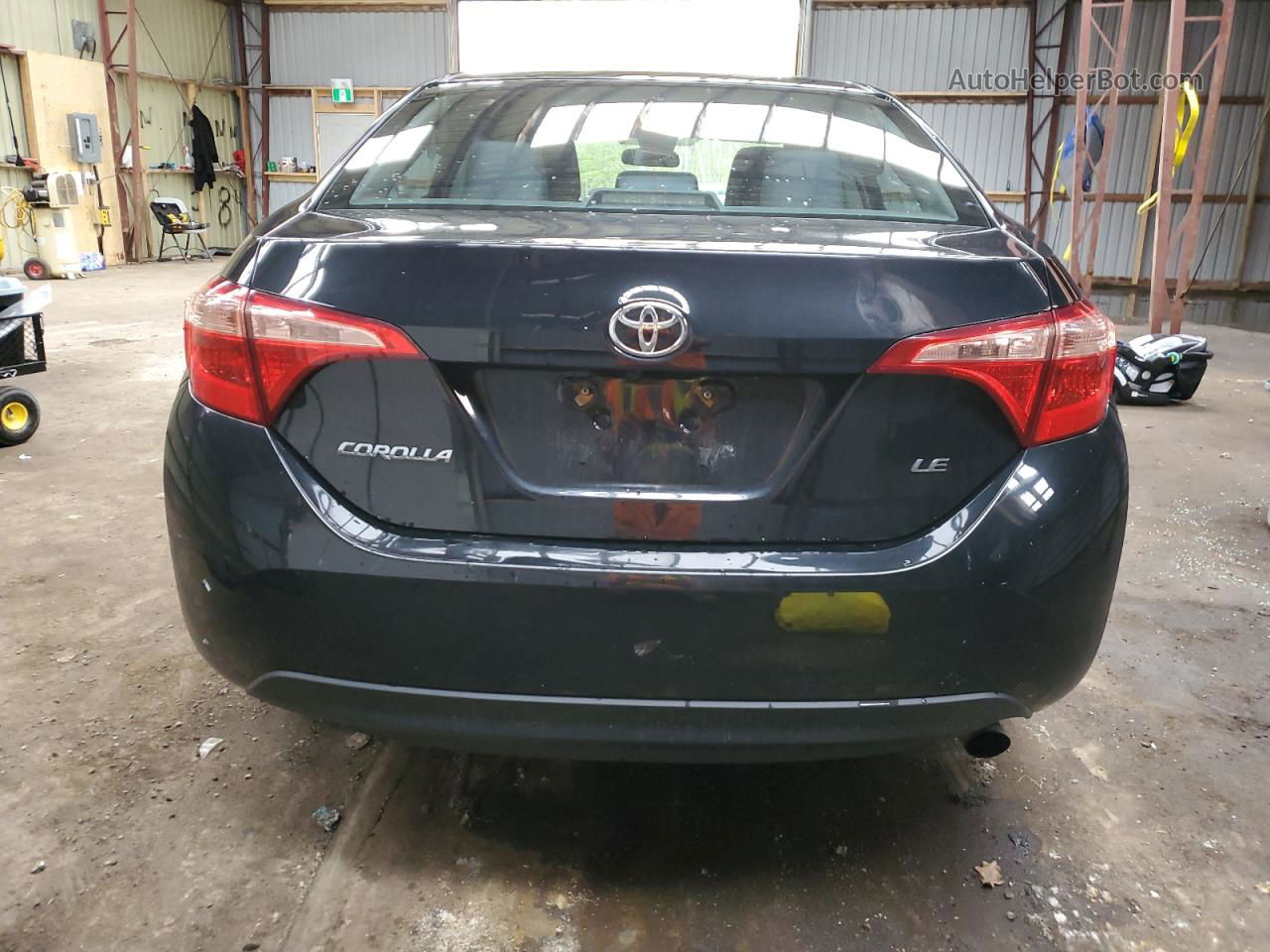 2019 Toyota Corolla L Black vin: 2T1BURHEXKC168867