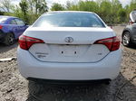 2019 Toyota Corolla L White vin: 2T1BURHEXKC174958