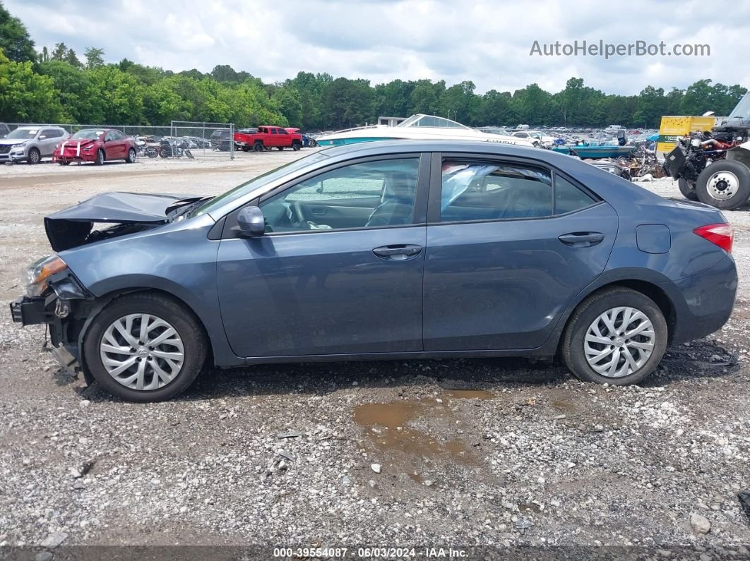 2019 Toyota Corolla Le Gray vin: 2T1BURHEXKC185913