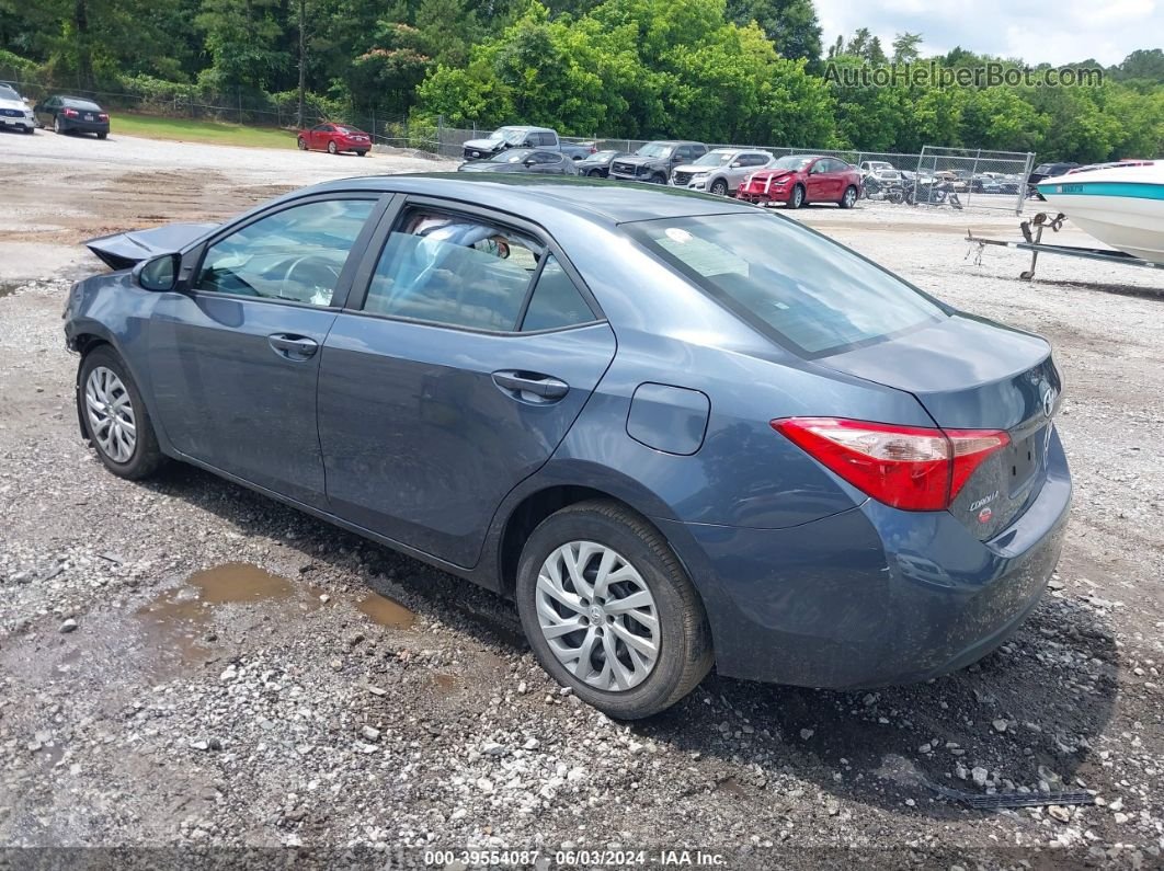 2019 Toyota Corolla Le Gray vin: 2T1BURHEXKC185913