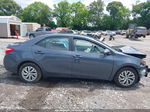 2019 Toyota Corolla Le Gray vin: 2T1BURHEXKC185913