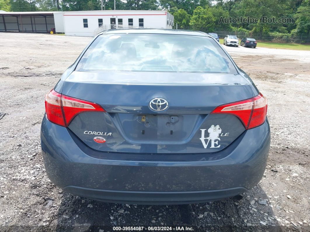 2019 Toyota Corolla Le Gray vin: 2T1BURHEXKC185913