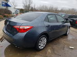 2019 Toyota Corolla L Gray vin: 2T1BURHEXKC195521