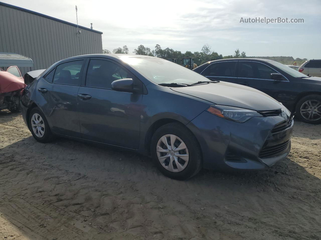 2019 Toyota Corolla L Black vin: 2T1BURHEXKC206520