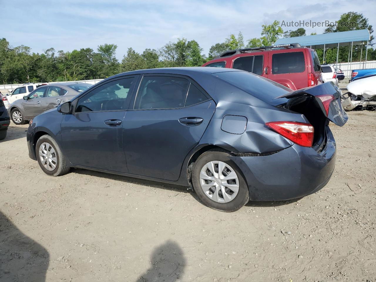 2019 Toyota Corolla L Black vin: 2T1BURHEXKC206520