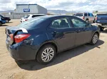 2019 Toyota Corolla L Blue vin: 2T1BURHEXKC206677