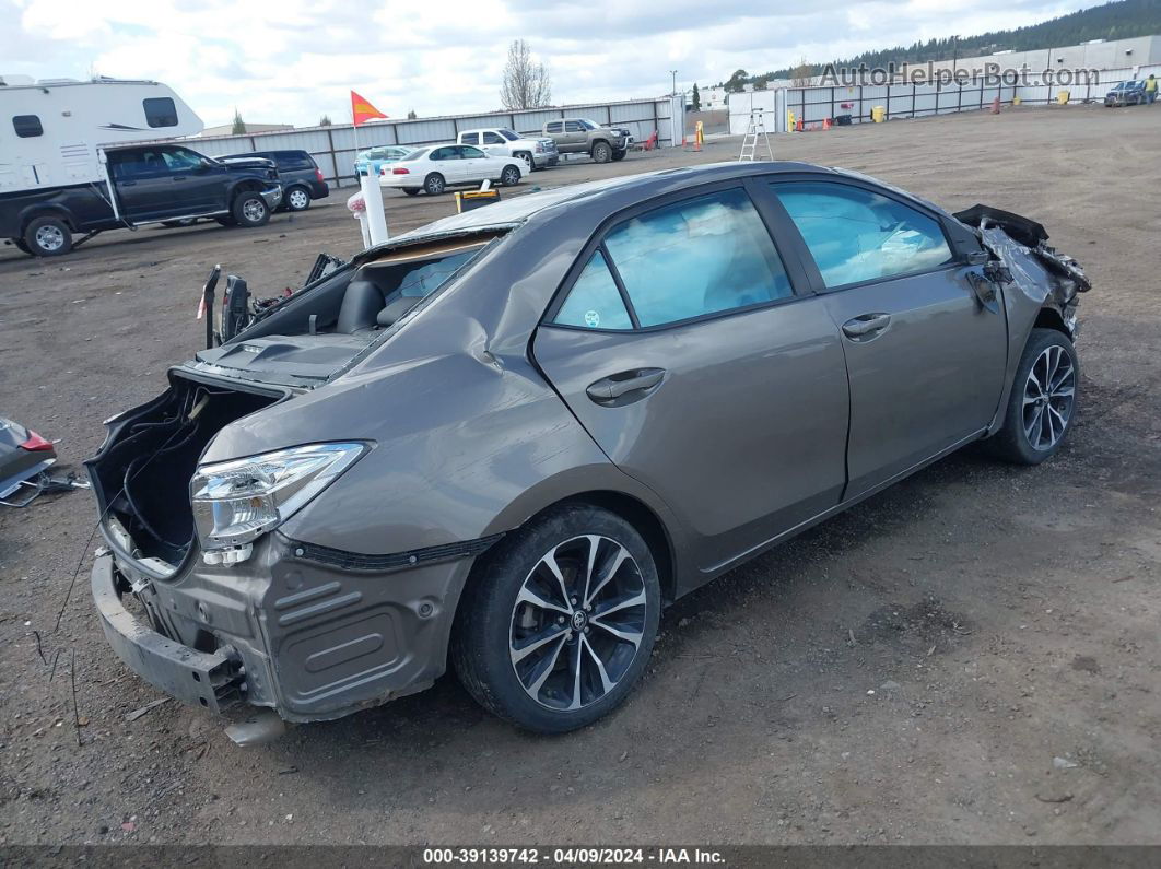 2019 Toyota Corolla Se Gray vin: 2T1BURHEXKC212916