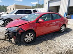 2019 Toyota Corolla L Red vin: 2T1BURHEXKC226153