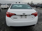 2019 Toyota Corolla L White vin: 2T1BURHEXKC232468