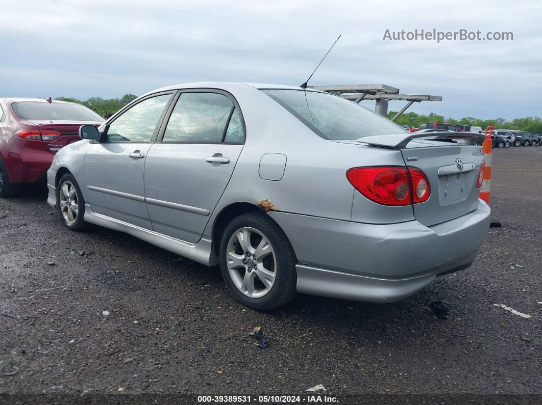 2005 Toyota Corolla Xrs Silver vin: 2T1BY32E45C550035