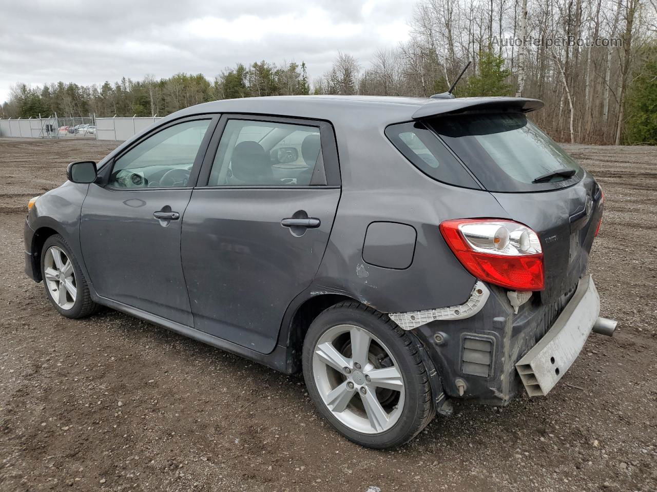 2010 Toyota Corolla Matrix S Gray vin: 2T1KE4EE1AC041718